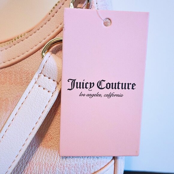 Juicy Couture Baby Pink Shoulder Bag | NWT | Y2K Coquette w/ Gold Lock - Picture 7 of 15